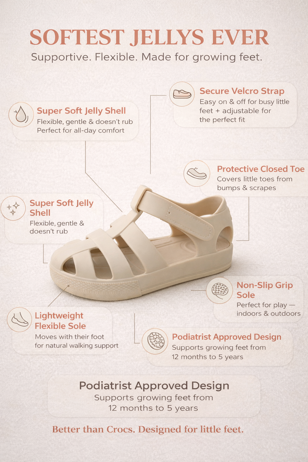 Why Jelly Sandals Are the Best Choice for Your Child’s Growing Feet