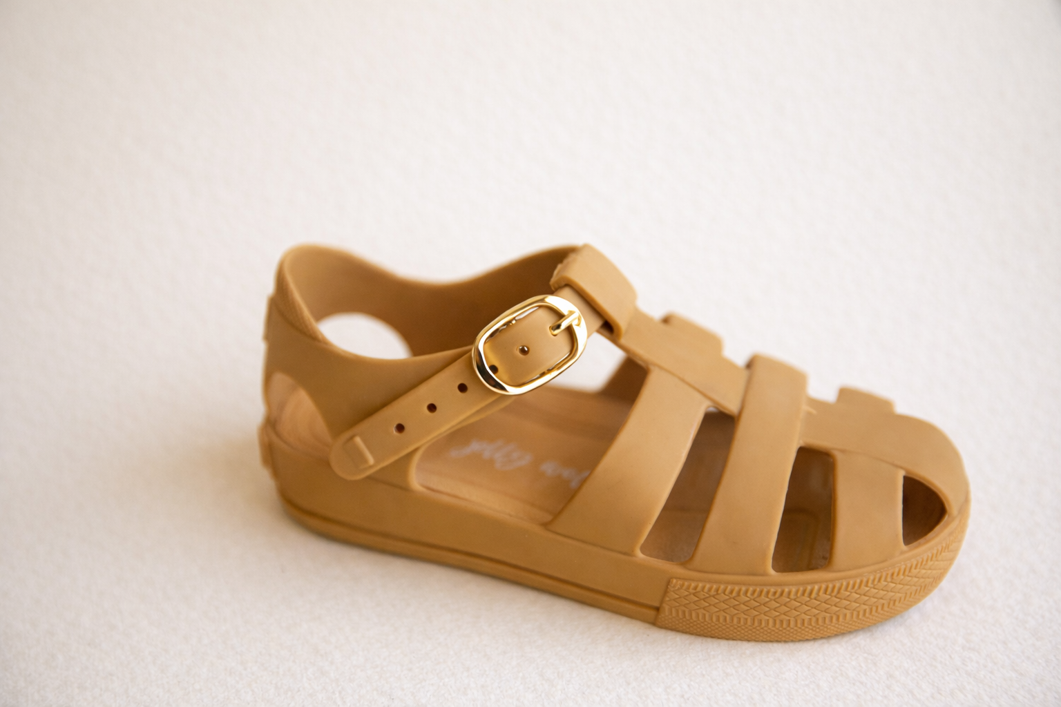 Mustard Jelly Sandal