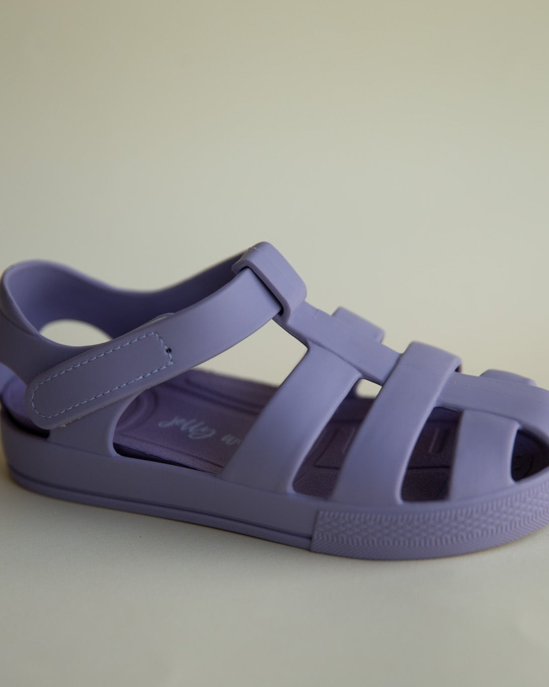 Disco Purple Velcro Jelly Welly - PRE ORDER