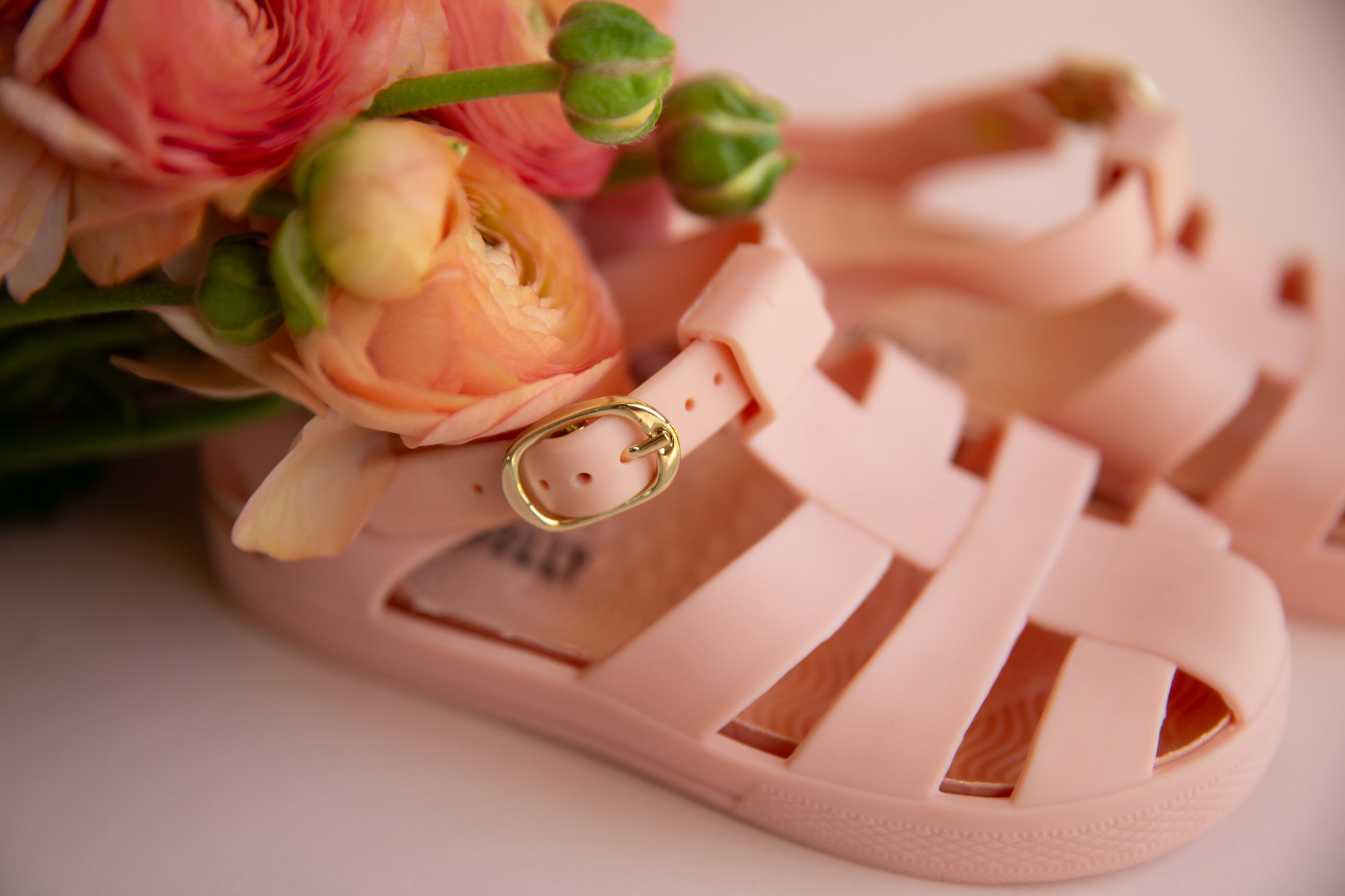Nudie Pink Jelly Sandal