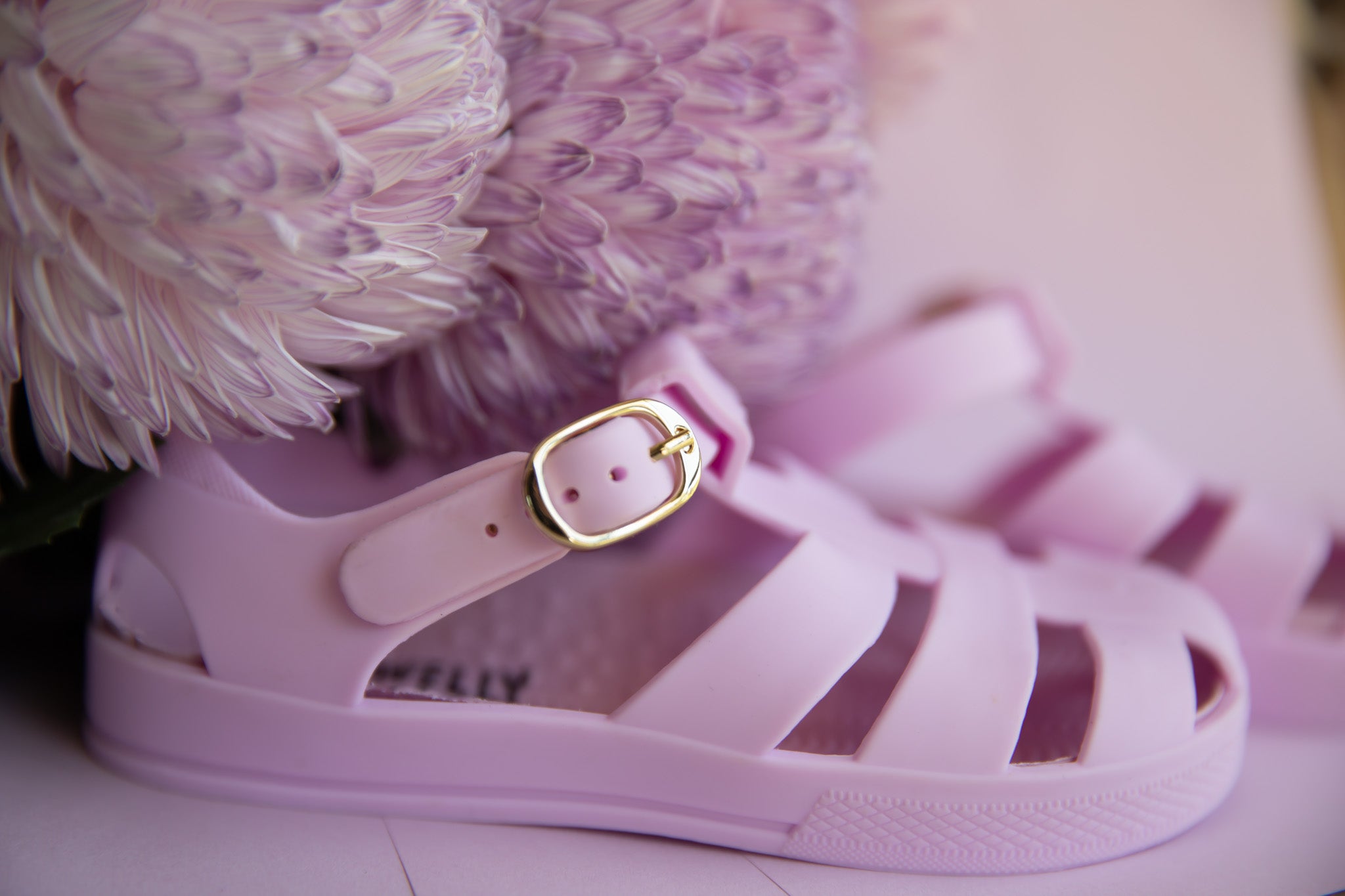 Lavender Jelly Sandal
