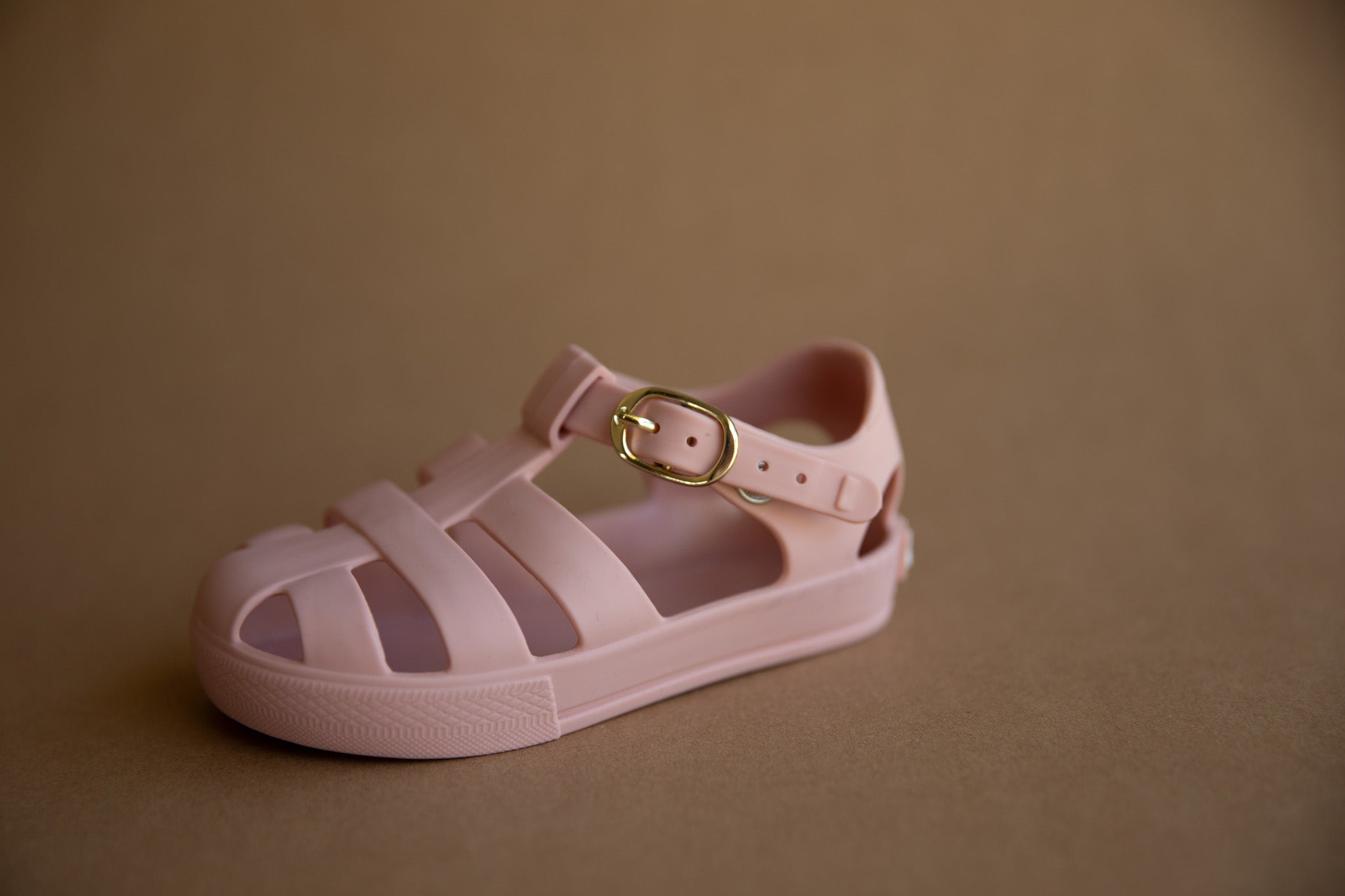 Dusty Rose Pink Jelly Sandal