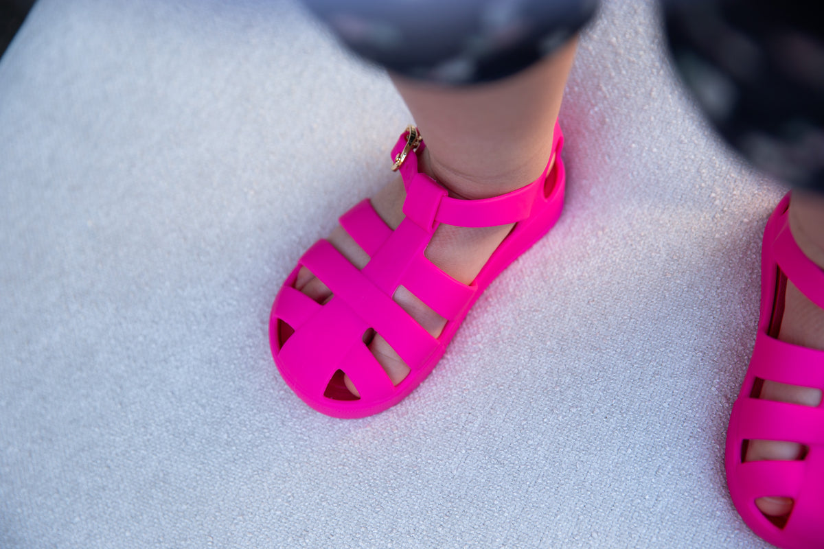Punk Rock Jelly Sandals for Toddlers & Kids