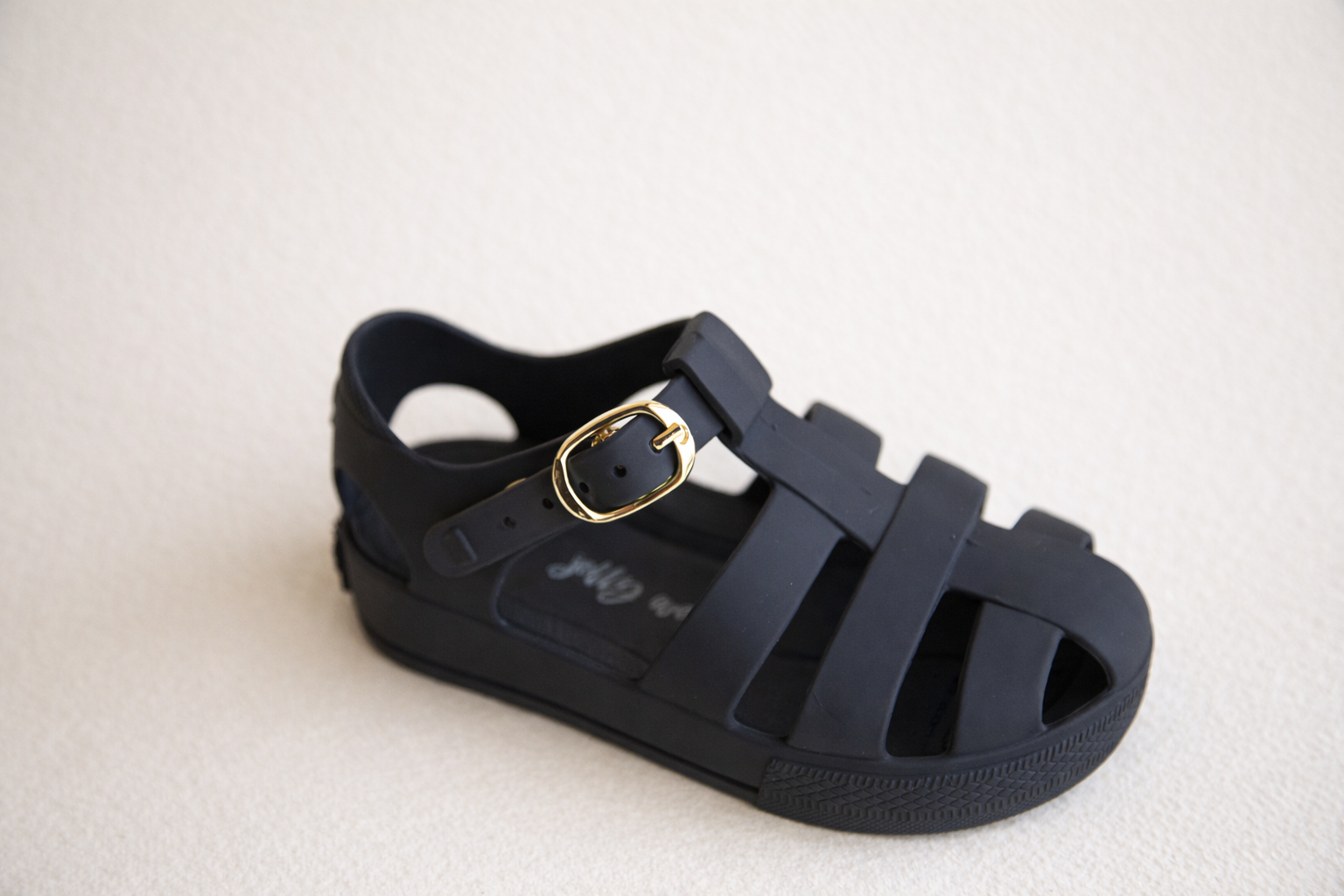 Muted Navy Jelly Sandal
