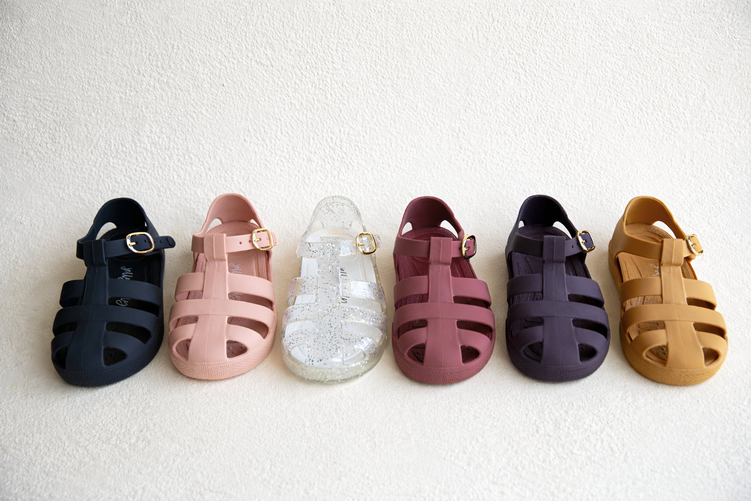 Glitter Bug Jelly Sandal