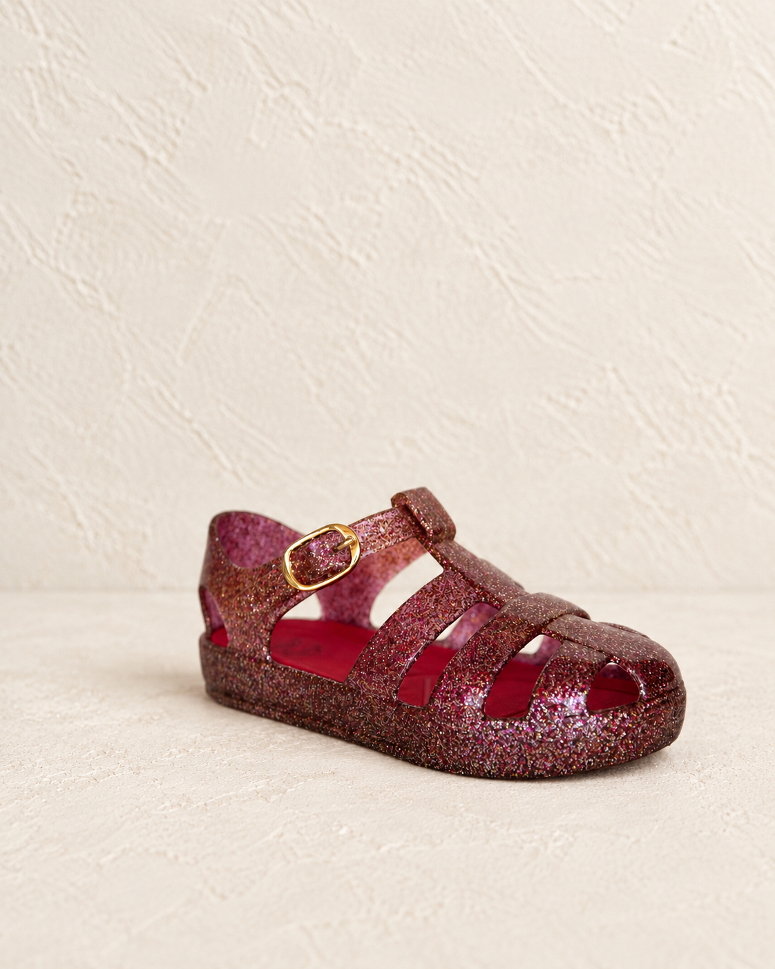 Tinsel Toes Christmas Jelly Sandals 🎄✨
