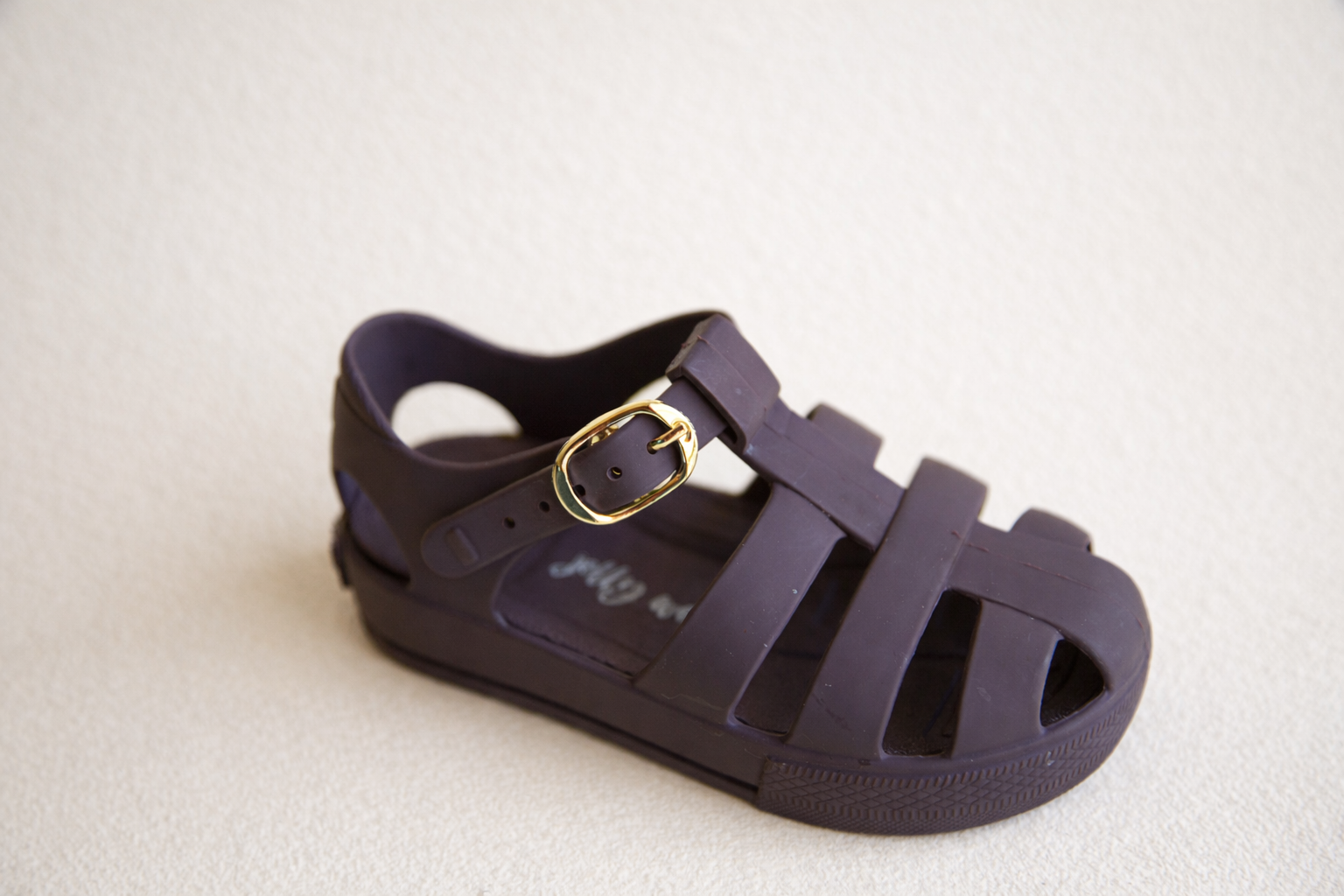 Muted Plum Jelly Sandal
