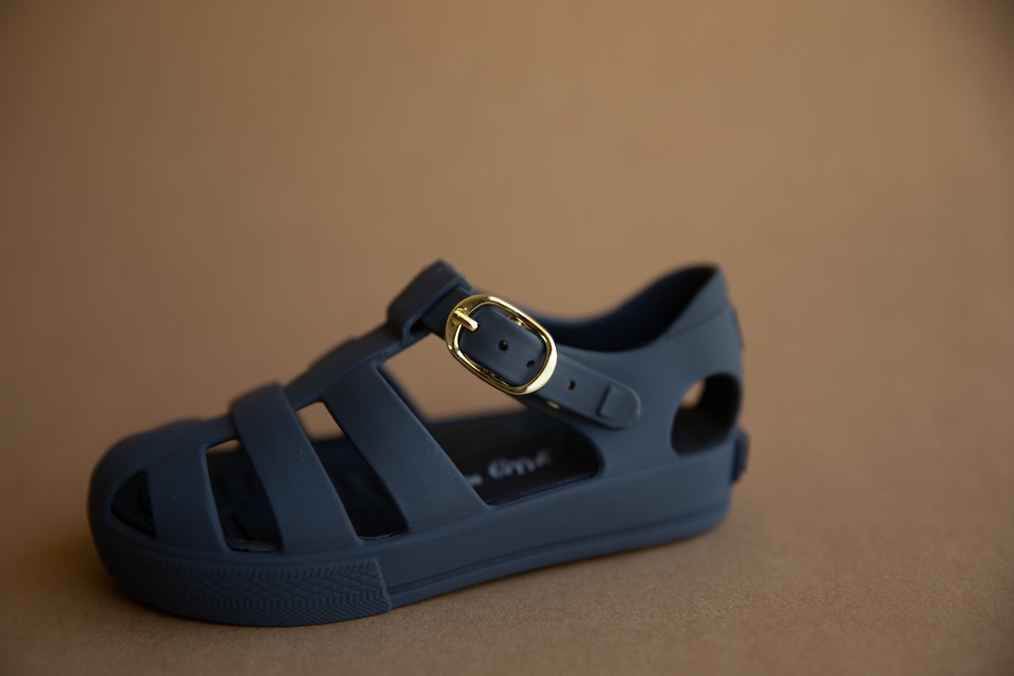 Muted Navy Jelly Sandal