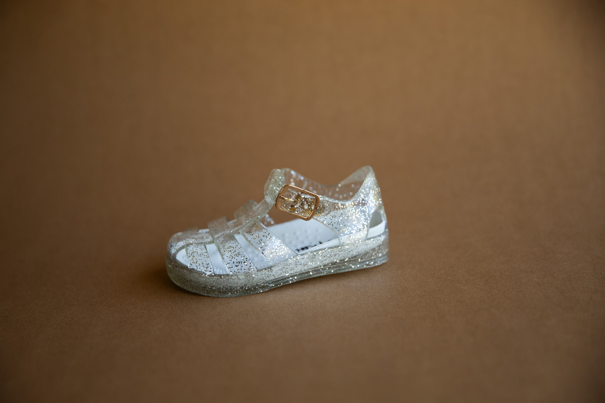 Glitter Bug Jelly Sandal