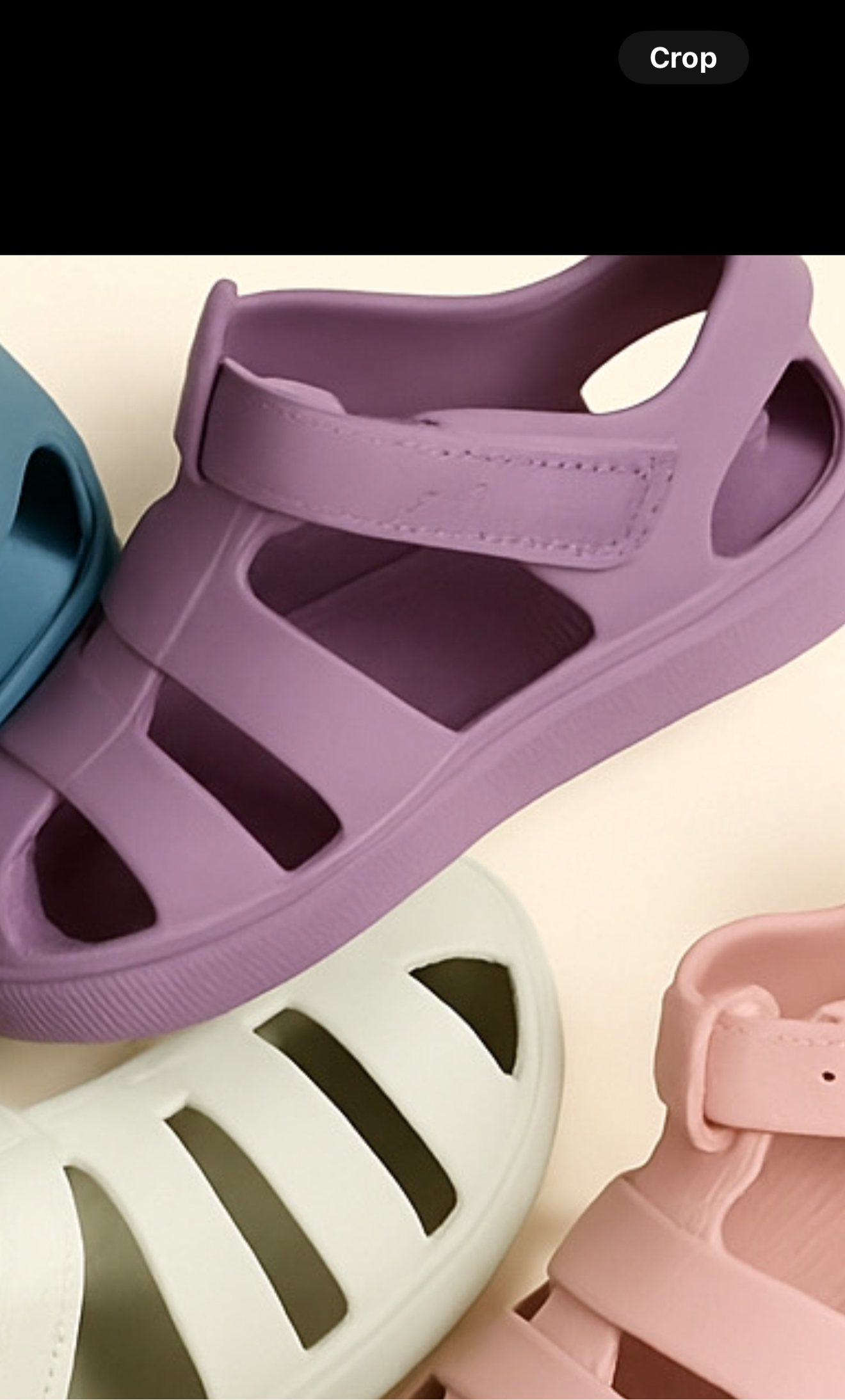 Disco Purple Velcro Jelly Welly - PRE ORDER