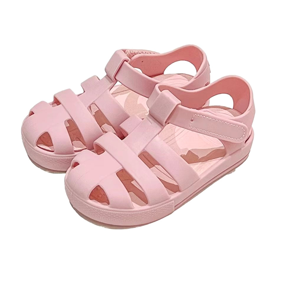 Dusty Pink Velcro Jelly Welly - PRE ORDER